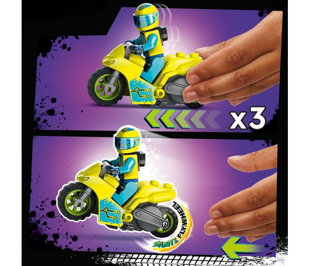 LEGO City 60358 Cybermotocykl kaskaderski - 1091233 - zdjęcie 5
